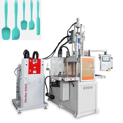 Máy đúc phun thẳng đứng LSR 85 tấn làm cho silicone spatula