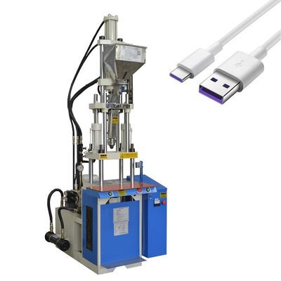 Giá nhà máy Máy làm cáp sạc USB Máy đúc phun dọc Máy đúc