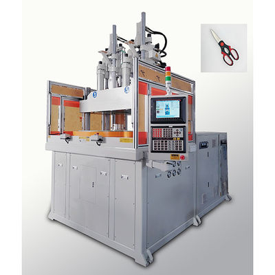 Máy đúc phun thẳng đứng hai màu 170 tấn để làm tay kéo