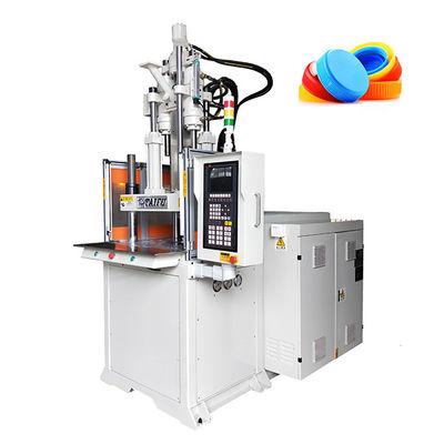 85 tấn Máy đúc phun thẳng đứng một slide để làm chất kết dính cuộn vít