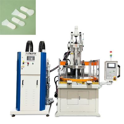 Máy chế tạo bàn chải mặt nạ silicone Máy đúc phun dọc xoay