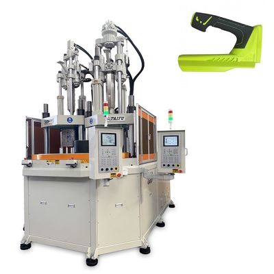 Máy đúc phun thẳng đứng quay hai màu 200 tấn để làm khuôn khoan