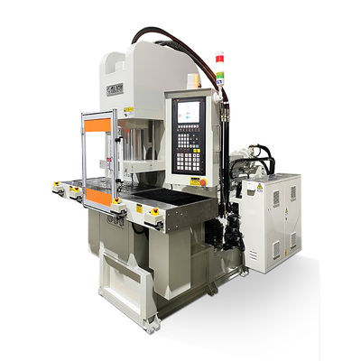 Máy ép phun dọc dây nguồn với thanh trượt đôi để làm dây ngày