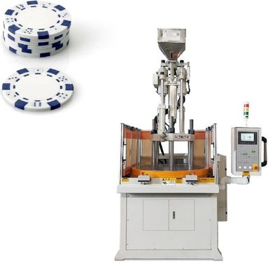 Máy đúc phun nhựa dọc xoay để làm chip poker