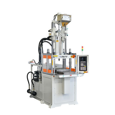 55 tấn Máy đúc phun thẳng đứng trượt đơn để làm vỏ điện thoại
