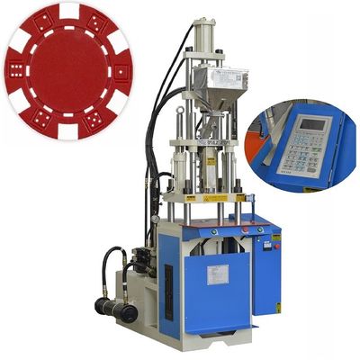 Máy ép phun dọc nhỏ 25 tấn chất lượng tốt được sử dụng cho chip poker