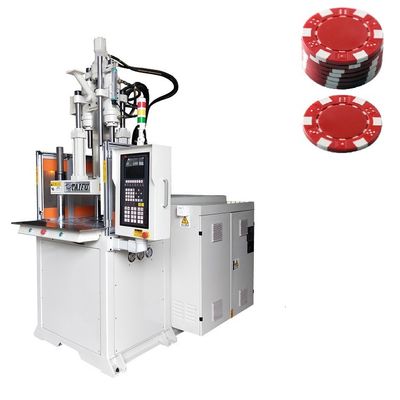 Máy ép phun dọc 85 tấn chất lượng tốt được sử dụng cho chip poker