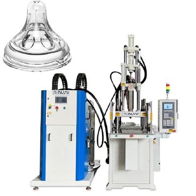 Máy ép phun dọc silicone lỏng có độ chính xác cao cho sản phẩm trẻ em
