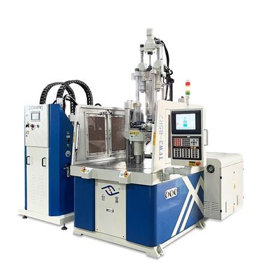 Máy ép phun quay bàn làm việc thấp dọc LSR cho núm vú giả
