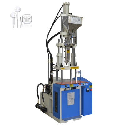 Máy phun nhựa dọc nhỏ 20 tấn cho dây tai nghe