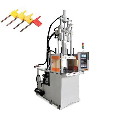 Máy làm giá đỡ quay nhỏ 35T chất lượng cao Máy ép phun dọc