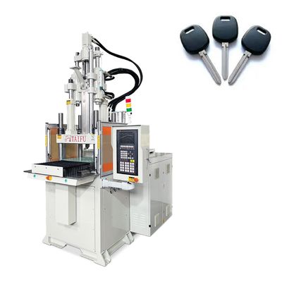 Máy đúc phun thẳng đứng một slide chất lượng cao để làm chìa khóa
