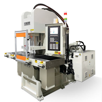 Máy đúc phun thẳng đứng 85 tấn với slide kép để làm dây