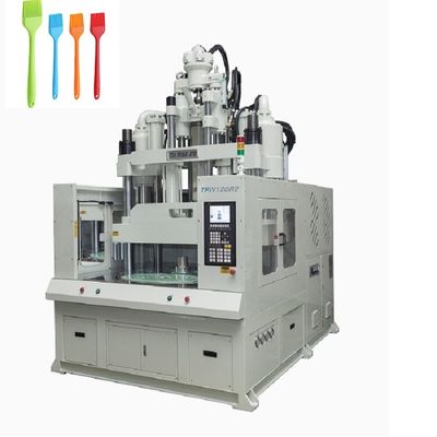 120 tấn làm bàn làm việc thấp Bàn quay dọc máy ép phun để làm bàn chải dầu