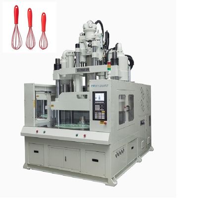 Máy đúc phun thẳng đứng 120 tấn bàn làm việc thấp máy quay bàn quay để sản xuất máy đập trứng