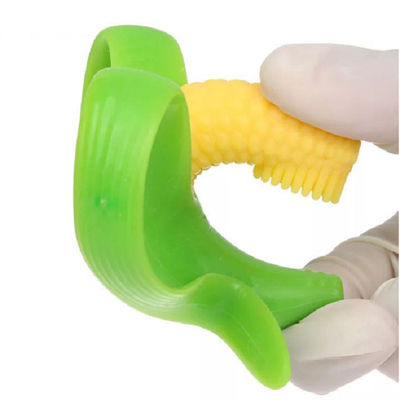 Máy đúc phun LSR trượt thẳng đứng hai lần để làm móng răng cho trẻ em
