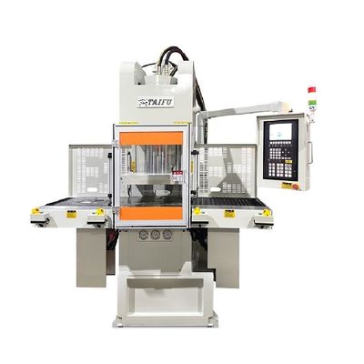 Máy đúc phun thẳng đứng 85 tấn với slide kép để làm phích